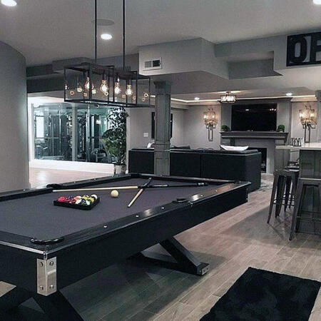 Basement - game room